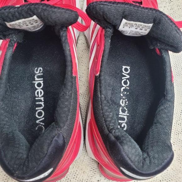 Adidas supernova sequence running training sneaker hot pink white black size 8 - Picture 8 of 12